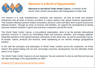 World Trade Center (Cyprus) Ltd's Redesign Launch Reflects Global Leadership & Prestige! World Trade Center (Cyprus) Ltd's Redesign Launch Reflects Global Leadership & Prestige!
